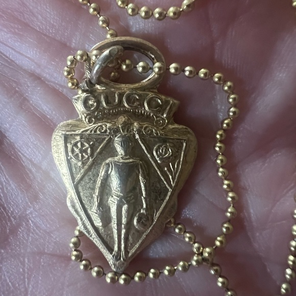 Authentic Vintage  Gucci Man of Honor Pendant and chain - Picture 4 of 7